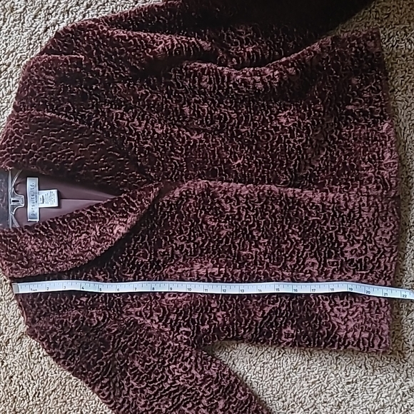 Pursuits, Ltd Jacket/Blazer Dark brown Fully lined Size 4P - Picture 8 of 9
